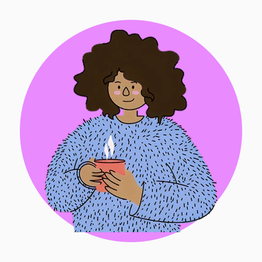 Illustration depicting one character.